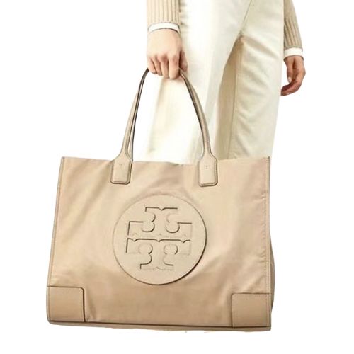 New Tory Burch Ella Logo Patch Tote bag - Luxury Dubai