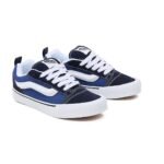 vans knu skool navy white