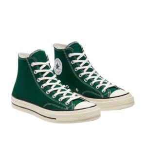 Elevate your style with the new Converse Chuck 70 High Top in luxurious green from Dubai