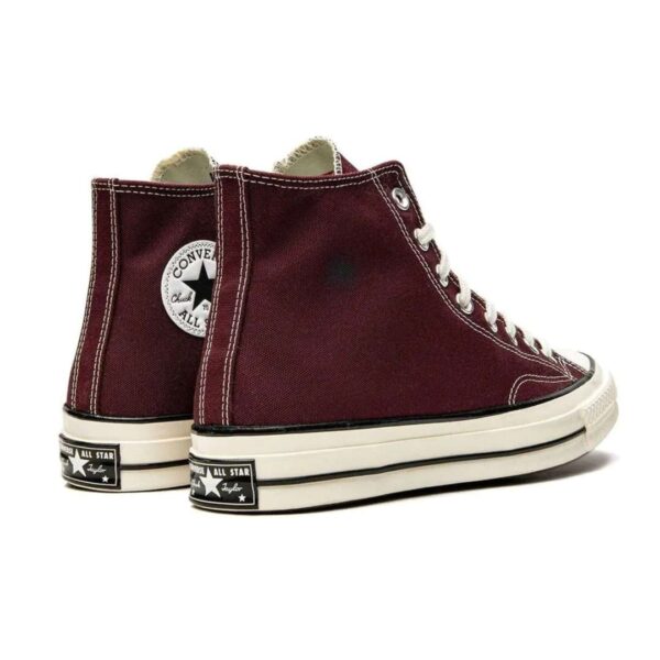 Step up your fashion game with the high-top Converse Chuck 70 Hi Maroon shoes - a touch of luxury from Luxuary Dubai