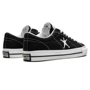 Shop the sleek and timeless Converse One Star Ox Low in black and white. Elevate your style with these iconic and versatile sneakers