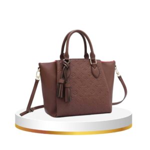 Stylish brown Louis Vuitton handbag, perfect for luxury fashion lovers