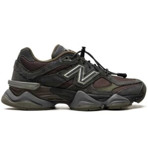Shop the stylish New Balance 9060 men's sneakers in dark brown for a trendy and comfortable look