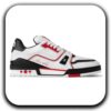 LV Trainer Sneaker For Mens _ lv trainer sneaker red _ louis vuitton trainer sneaker _ lv sneaker _ lv sneaker 2024 _ lv sneaker man