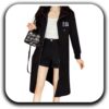 Dior Long Coat For Ladies _ dior coat _ dior coat black _ dior coat women _ long coat for women _ ladies long coat _ winter long coat for women _ long coat for girls