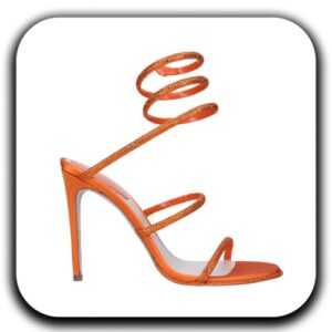 RENE CAOVILLA Cleo High Heel Sandals _ rené caovilla heels _ rene caovilla heels _ rene caovilla dubai _ rene caovilla uae _ rene caovilla sandals