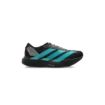 Rear heel of Adidas Adizero Evo SL ‘Core Black / Pure Teal / Grey Four’