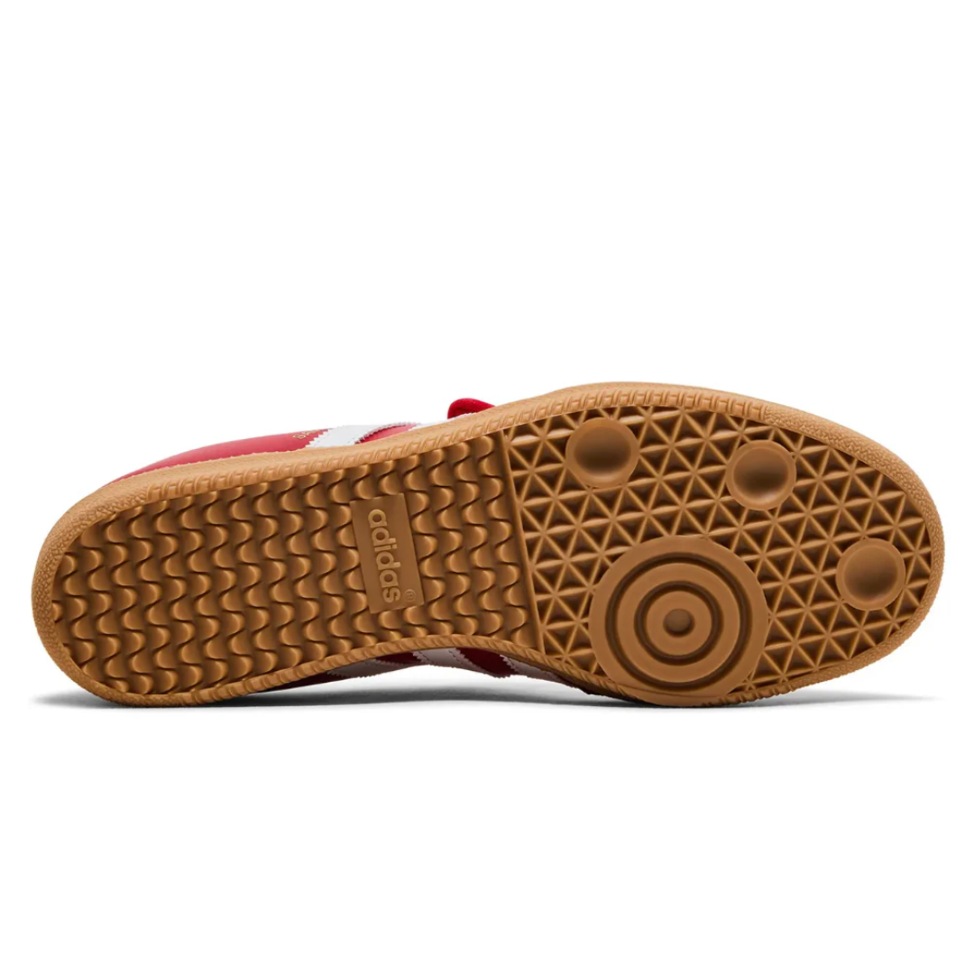 Adidas Samba Jane 'Scarlet Gum' 5 Adidas Samba Jane ‘Scarlet Gum’ side view
