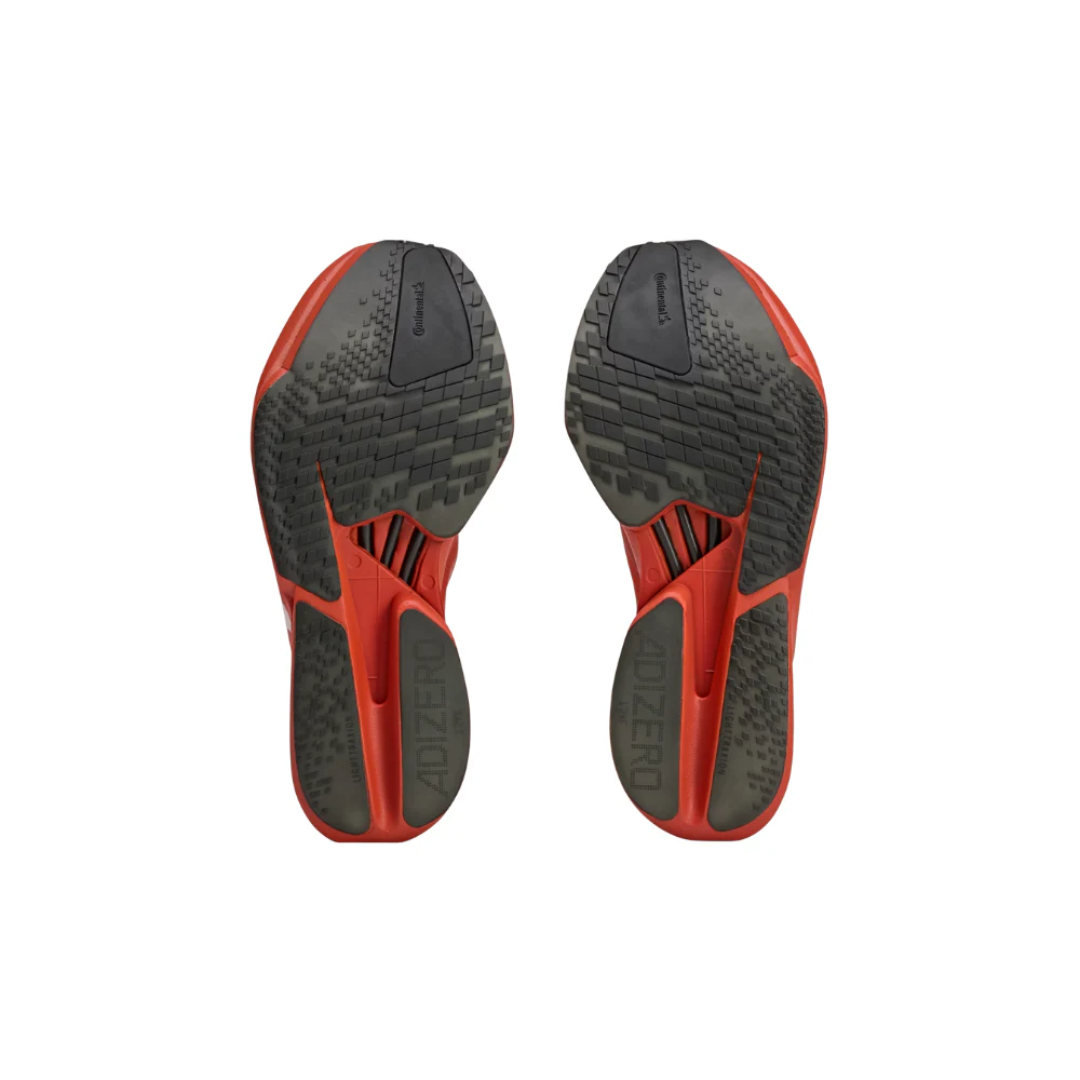 adidas Y-3 Adios Pro 4 "Orange / Orange / Orbit Grey" 5 Rear heel of Adidas Y-3 Adios Pro 4 “Orange / Orange / Orbit Grey”