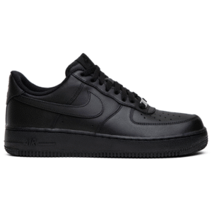 Air Force 1 07 Black heel logo