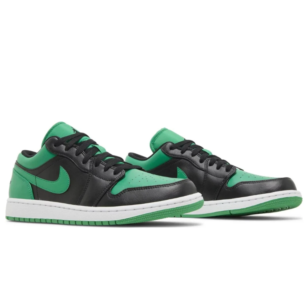 Air Jordan 1 Low 'Black Lucky Green' 4 Air Jordan 1 Low Black Lucky Green On Feet UAE