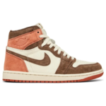 Air Jordan 1 Retro High OG ‘Dusted Clay’ – Heel View