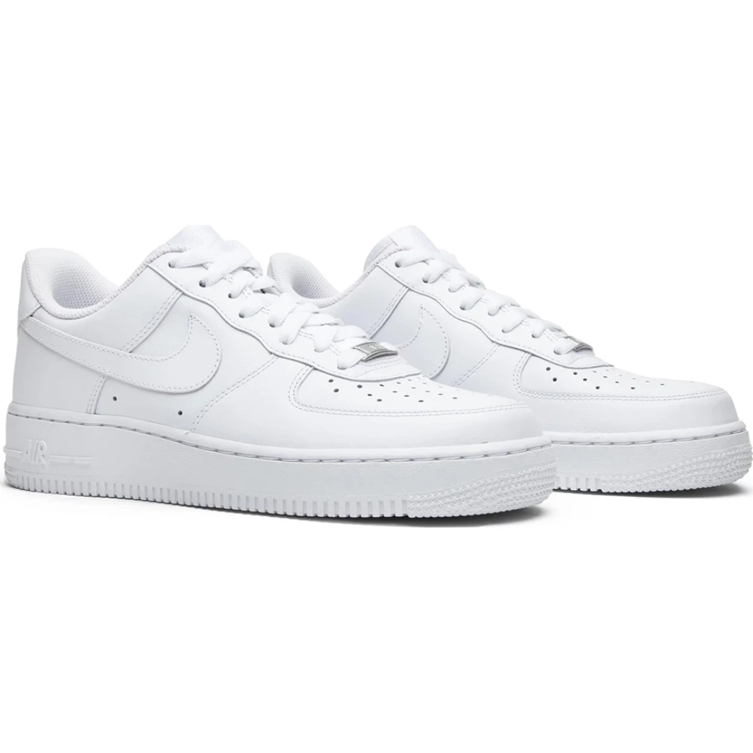 Air Force 1 '07 'White' 5 Nike Air Force 1 07 White On Feet UAE