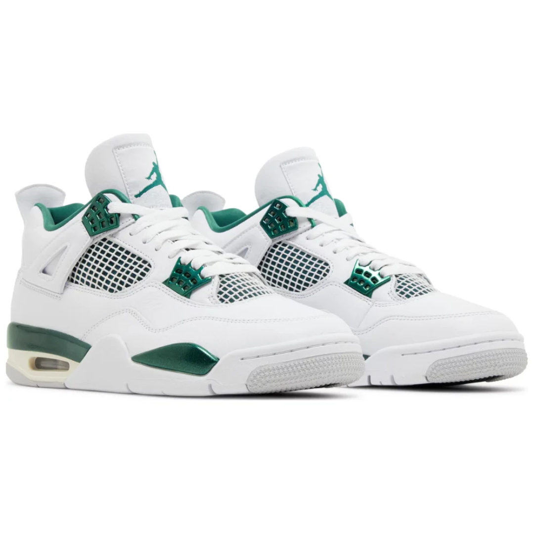 Nike Air Jordan 4 Retro 'Oxidized Green' 2 Nike Air Jordan 4 Oxidized Green close-up view