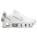 Outsole of Nike Shox TL "White" sneaker showing traction pattern