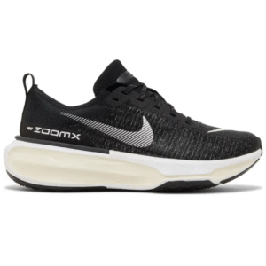 Nike ZoomX Invincible Run Flyknit 3 Black White Side Profile UAE
