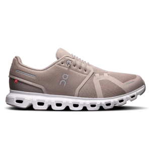On Cloud 6 Fog White men’s casual shoes Dubai