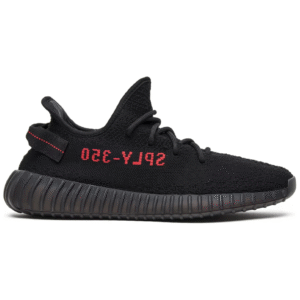 Yeezy Boost 350 V2 Black Red heel Dubai