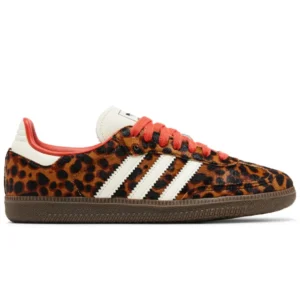 adidas Samba OG Cheetah Pack Preloved Red heel view
