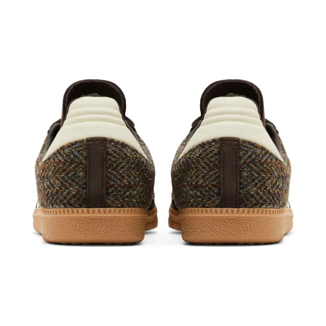 adidas Samba OG 'Tweed Pack - Dark Brown' 4 adidas Samba OG Tweed Pack Dark Brown side view
