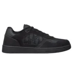 Dior B27 Uptown Low-Top Sneaker "Black Suede, Black Smooth"