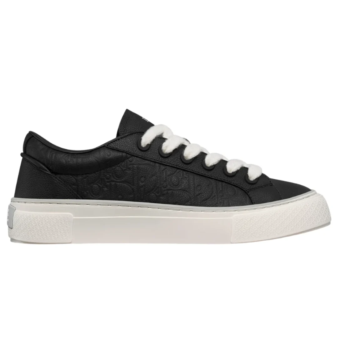 Dior B33 Sneaker "black White" 1 dior b33 sneaker black white close-up