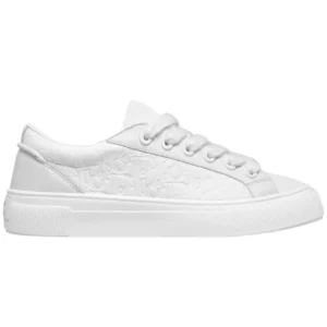 dior b33 sneaker white heel view