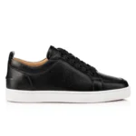 Christian Louboutin Rantulow Grained calf leather "Black" heel view