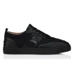 Christian Louboutin Retero Grained calf leather "Black" heel view