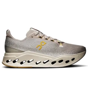 On Running Cloudsurfer Max Cinder Pelican upper detail