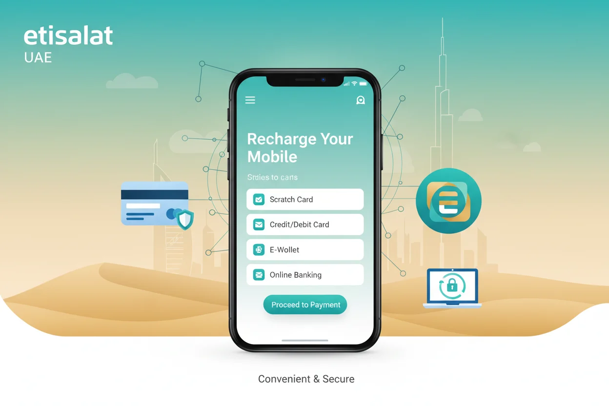 How to Recharge Etisalat in UAE