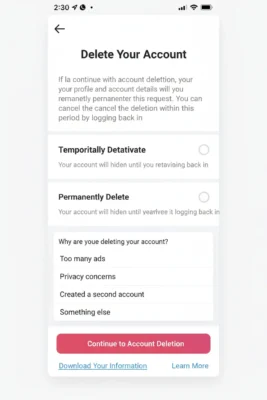How to Delete Instagram Account in Dubai UAE 2 delete Instagram account step by step UAE guide