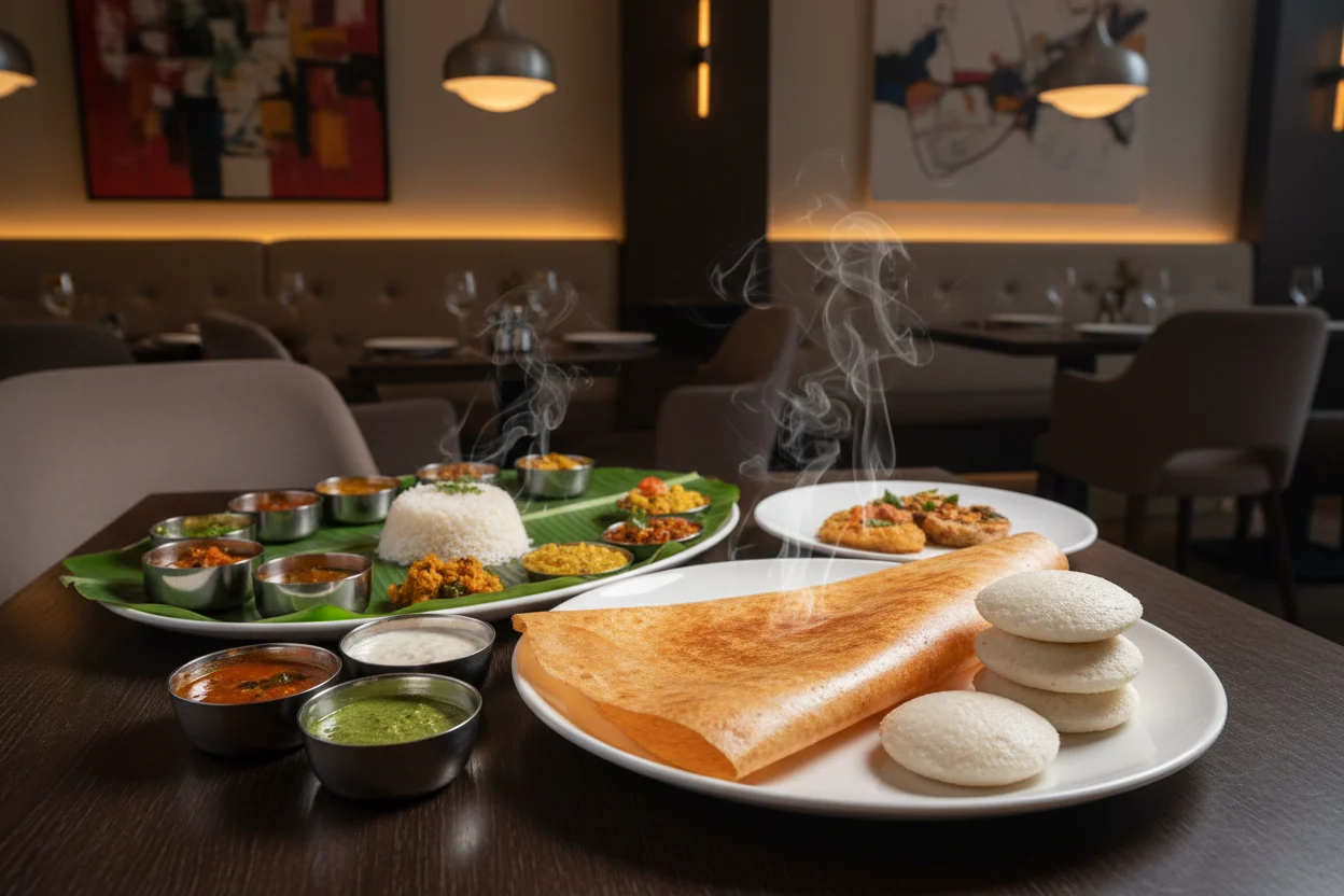 best south indian food UAE sambar dosa restaurant